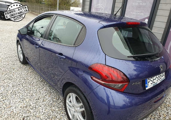 Peugeot 208 cena 28900 przebieg: 156000, rok produkcji 2015 z Raciąż małe 407